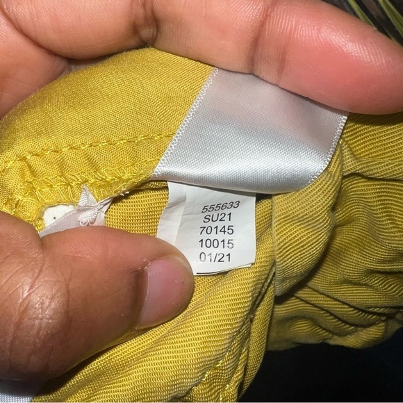 LOFT Yellow Soft Twill Pull On Shorts - Picture 8 of 8